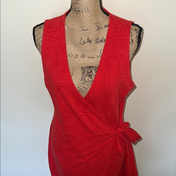 Madewell Red Texture & Thread Top - Picture 3 of 7